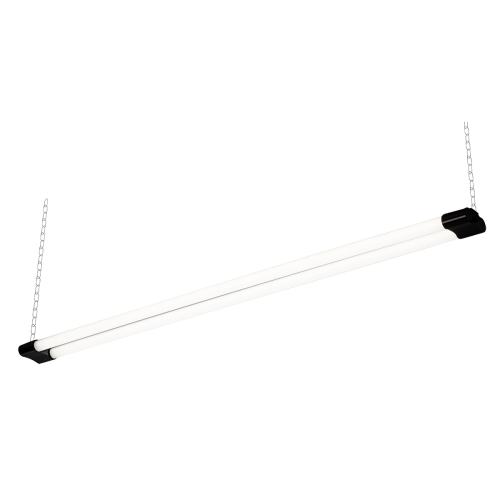 BAZZ – Lampe d’atelier à DEL intégrée à liaison PSHOP3BK, 40 watts, 4000 lumens, éclairage d’atelier à DEL 4000K, avec cordon d’alimentation, montage