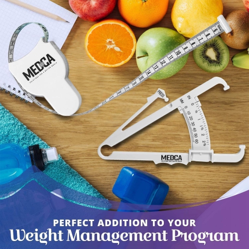 Ensemble de ruban à mesurer Body Tape et TONDEUR D'ÉPAIEMENT DU MONTANT - - Ruban à mesurer double face (150&nbsp;cm/60&nbsp;po) - Analyseur