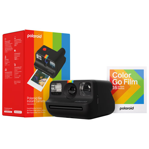 Polaroid Go Generation 2 Instant Camera Everything Box - Black