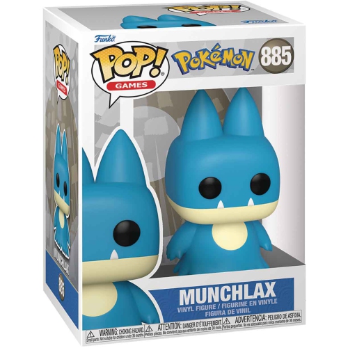 POP  Games Pokemon 3.75 Inch Action Figure - Munchlax #885 Cute adorable unique love the name can’t stop laughing bout it