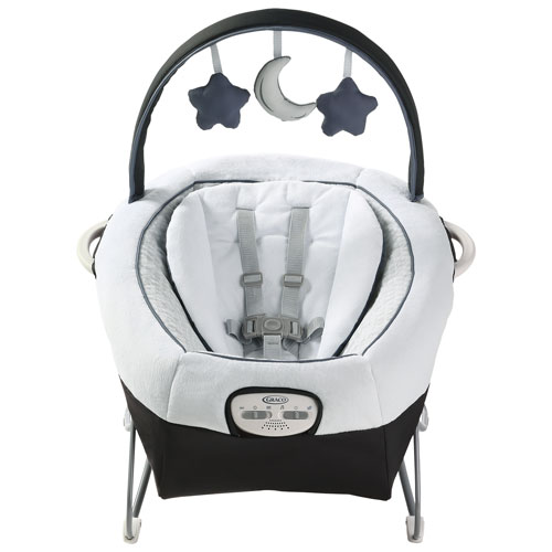 Siège pivotant Soothe 'n Sway LX avec siège rehausseur portatif de Graco