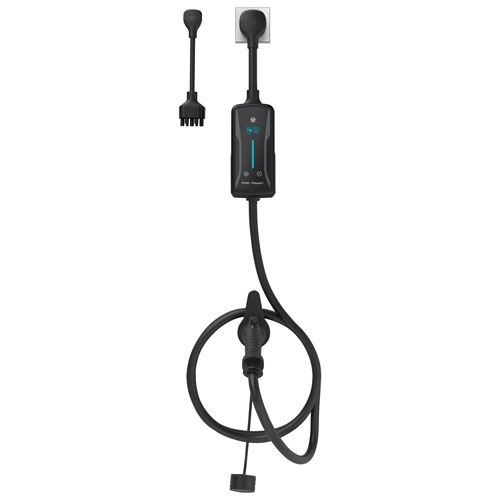 Chargeur de véhicule électrique portatif de niveau 2 40 A Flex- AC de Pion Power - Gris/Noir