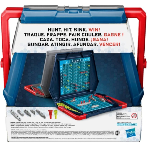 Hasbro Gaming Battleship Classic Board Game, Strategy Game for Kids Ages 7 and Up, Fun Kids Game for 2 Players