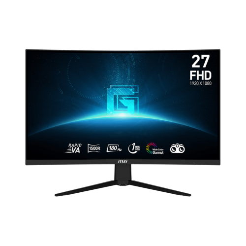 MSI – moniteur de jeu FreeSync incurvé 1500R va HD intégrale 180&nbsp;Hz 1&nbsp;ms 16:9 Hz 27 po, G27C3F