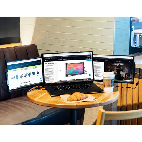 Écran triple tout-en-un Trio de Mobile Pixels