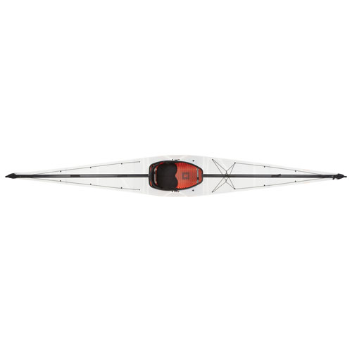 Oru Kayak Coast XT 16 ft. Foldable Kayak with Paddle - White