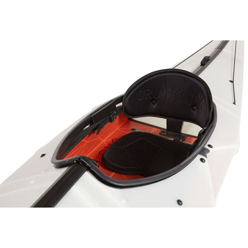 Oru Kayak Bay ST 12 ft. Foldable Kayak with Paddle - White