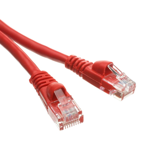 (Red) Cat6 Ethernet Cable 6 Ft - Cat6 Patch Cable, Cat6 Cable, Cat6 Network Cable, Internet Cable - 6