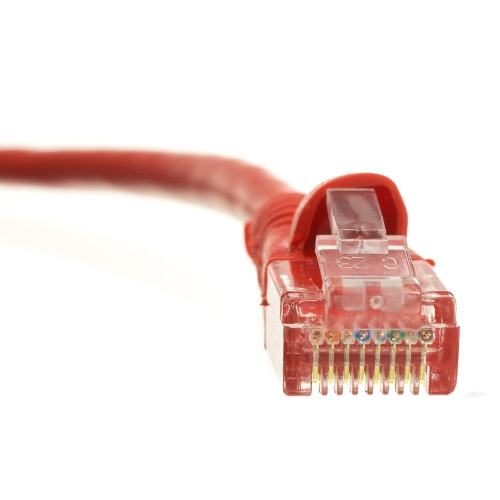 (Red) Cat6 Ethernet Cable 6 Ft - Cat6 Patch Cable, Cat6 Cable, Cat6 Network Cable, Internet Cable - 6