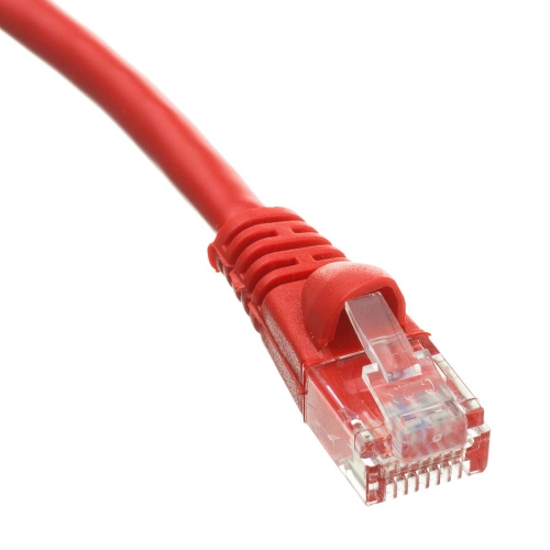 (Red) Cat6 Ethernet Cable 6 Ft - Cat6 Patch Cable, Cat6 Cable, Cat6 Network Cable, Internet Cable - 6