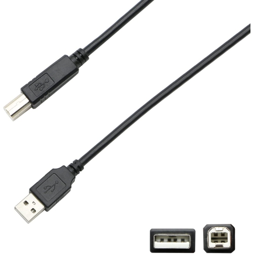 Printer USB Cable Cord 10 Feet Compatible with Epson EcoTank ET-4760,ET-3760,ET-3710,ET-2760,ET-2720,ET-15000,EcoTank