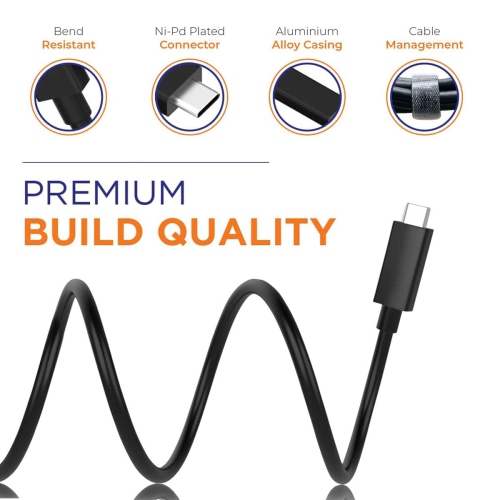 USB C Charging Cable for TCL 10L, TCL 10 5G UW, TCL 10 Plus, TCL 10 SE, TCL 10 Pro, TCL 20 Pro 5G, TCL 20S, TCL