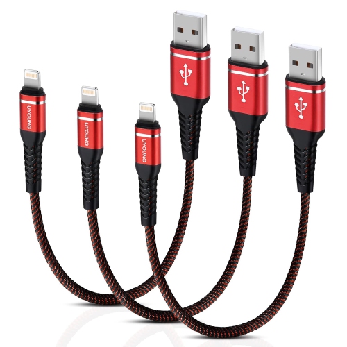 Lightning Cable, Iphone Charger Cable , Nylon Braided Usb Fast