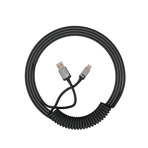 AKKO Coiled TypeC to USB A Keyboard Cable for Mechanical Gaming