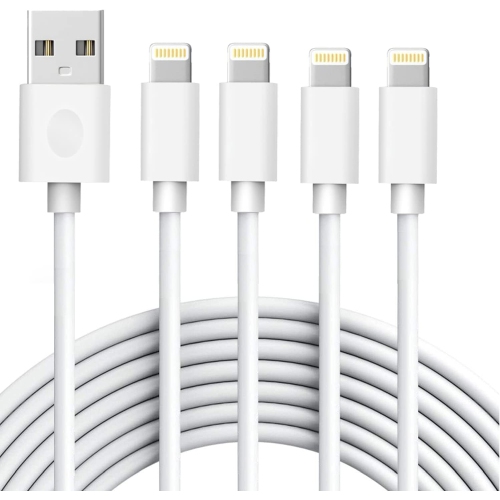 Câble Lightning Chargeur iPhone certifié MFi Câble de chargement long iPhone  6 pi, chargeurs Apple pour iPhone 13 12 Pro