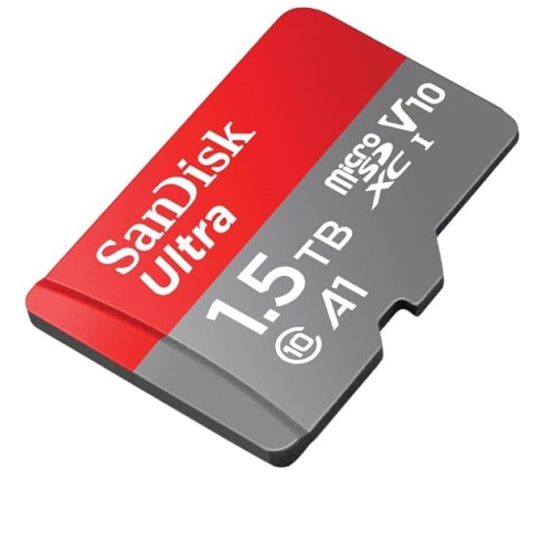 SanDisk Ultra 1.5TB microSDXC UHS-I Memory Card 150MB/s Micro SD Card SDSQUAC-1T50