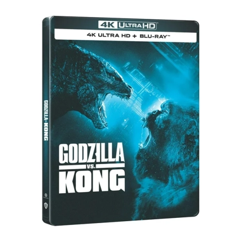 Godzilla vs. Kong [Steelbook] [4K Ultra HD + Blu-ray + Digital