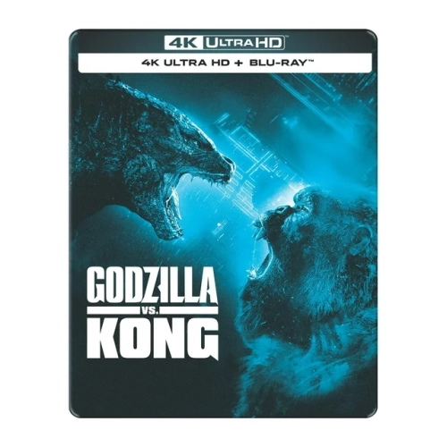 Godzilla vs. Kong [Steelbook] [4K Ultra HD + Blu-ray]