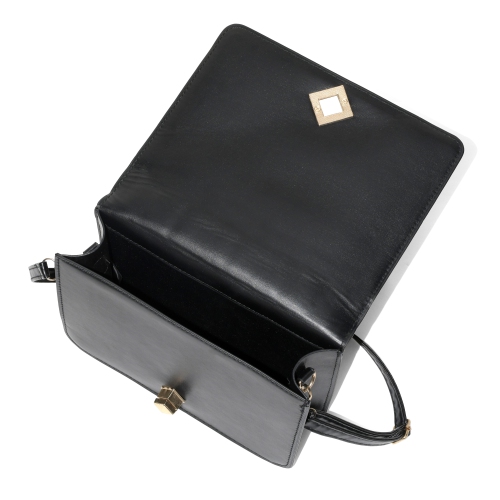 NICCI Ladies Handbag with Faux Fur Handle