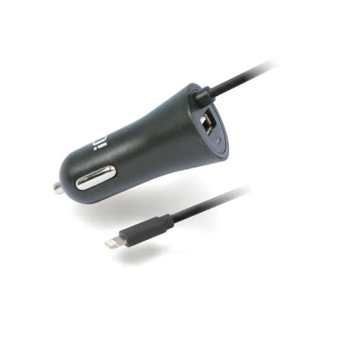 IQ - Alimentation mobile - Chargeur rapide pour l'auto - USB de type C - Boîte ouverte