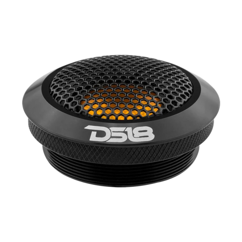 DS18 haut-parleur d'aigus à dôme en titane de 2,2 po avec 60 W Peak à 4 ohms et boîtier en aluminium DTX pour l'auto