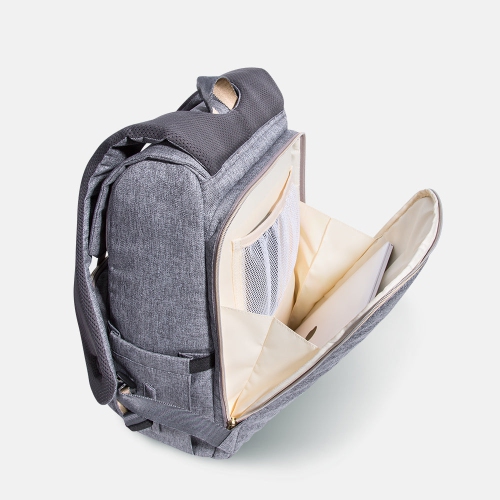 Sac à dos en toile pour couches Sunveno