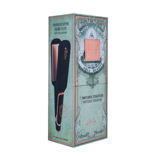 Aria Beauty - 2” Infrared Black Tourmaline Hair Straightener