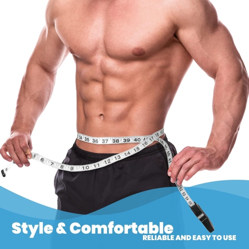 Pro Skinfold Caliper and Body Measurement Tape - Precision Body Fat Tool Plus Bmi Chart - Accurately Measure and Gauge Body Fat Help Track Weight