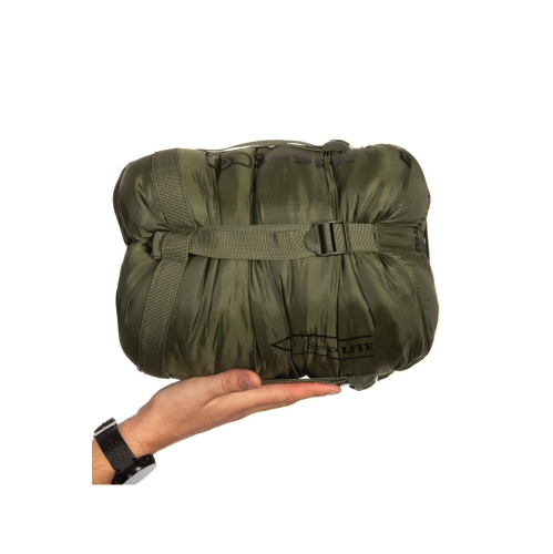 Sac de couchage quotidien chaud et durable Snugpak Basecamp OPS SLEEPER Lite - Olive