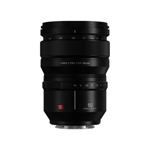 Panasonic LUMIX S PRO 50mm F1.4 Lens, Full-Frame L Mount, for Panasonic LUMIX S Series Mirrorless Cameras - S-X50