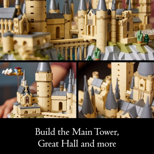 LEGO Harry Potter Hogwarts Castle and Grounds 76419 Building Set, Gift Idea for Adults, Buildable Display Model, Collectible Harry Potter Playset,