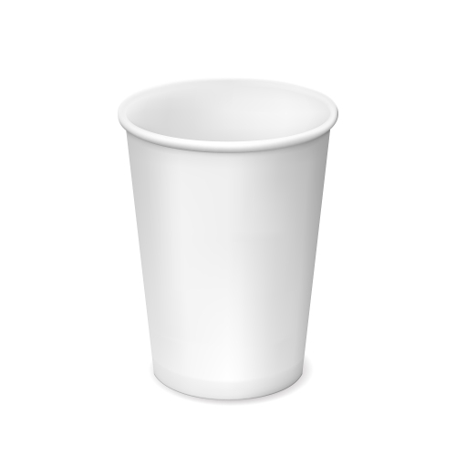 8oz Hot paper cups- Single wall - 1000pcs/case