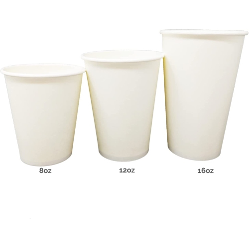 16oz Paper Hot Cups - 1000pcs/case