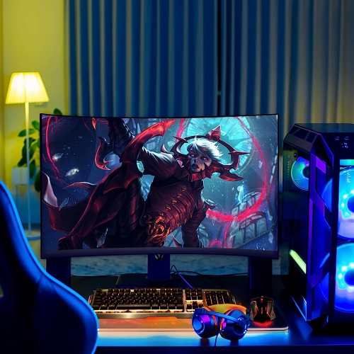 Iron Orange Yellow Gaming Keyboard and Mouse Combo, Color Change Gamer Keyboard, RGB LED Keyboard, PC Gaming Mouse, Wired Keyboard White Raised Key,