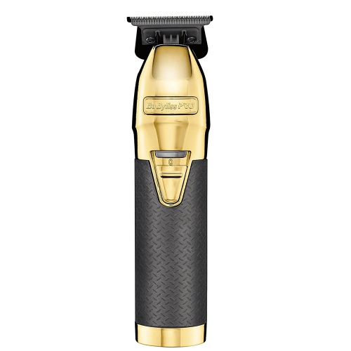 BaByliss PRO Gold FX Boost + Metal Lithium Outlining Trimmer + Babyliss Pro Gold FX Trimmer Charging Base fits FX787 Trimmers
