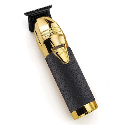 BaByliss PRO Gold FX Boost + Metal Lithium Outlining Trimmer + Babyliss Pro Gold FX Trimmer Charging Base fits FX787 Trimmers