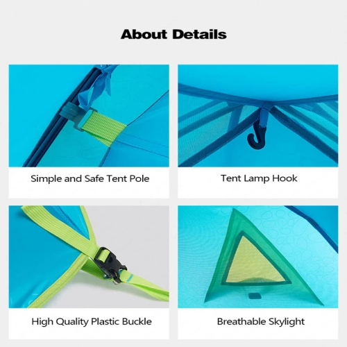 Naturehike P-Series Aluminum Pole Tent | Tent Camping Backpacking & Hiking(Blue)