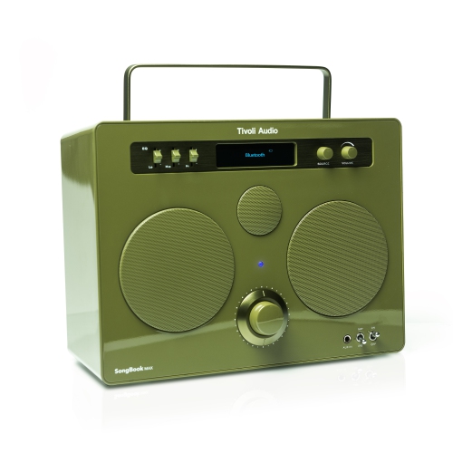 Tivoli Audio Songbook MAX, Premium Bluetooth Sound System with FM, 1/4" Auxiliary Input and Built-in Preamp