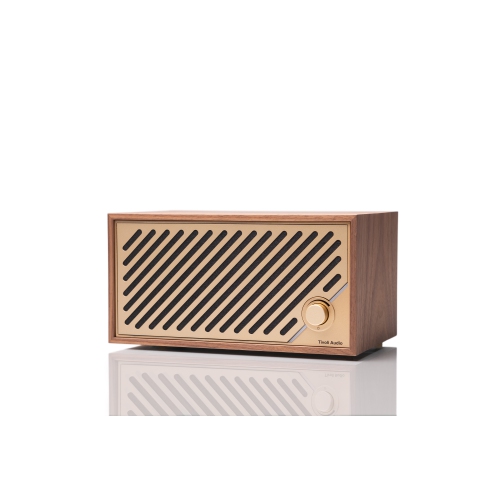 Tivoli Audio Model Two Digital Wi-Fi Streaming Smart Speaker - Walnut/Gold