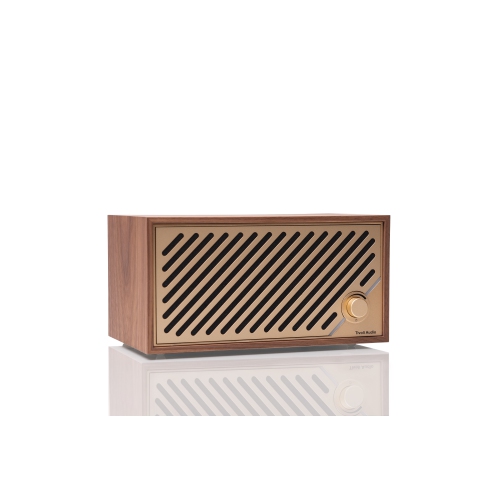 Tivoli Audio Model Two Digital Wi-Fi Streaming Smart Speaker - Walnut/Gold