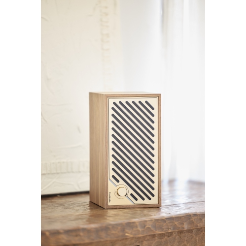 Tivoli Audio Model Two Digital Wi-Fi Streaming Smart Speaker - Walnut/Gold