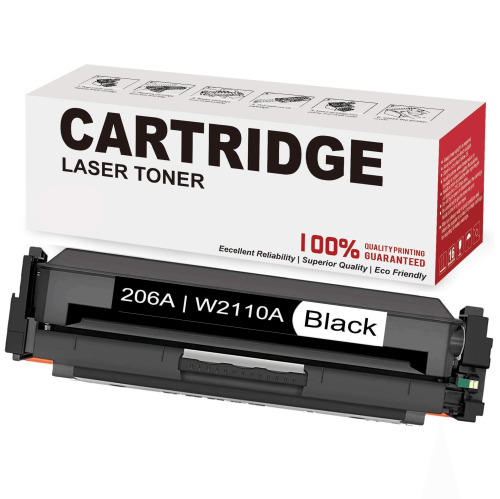 Compatible HP W2110A 206A Toner Cartridge Black OEM Chip 1.35K