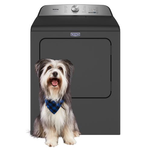 Open Box - Maytag 7.0 Cu. Ft. Electric Dryer - Black Shadow - Scratch & Dent