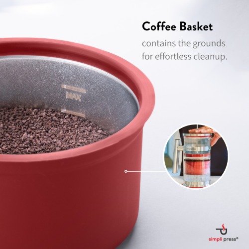 Simpli Press French Press Coffee Maker