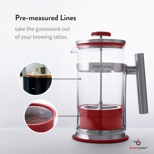 Simpli Press French Press Coffee Maker