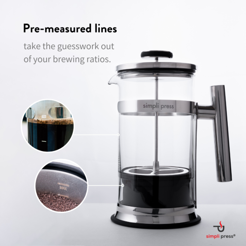 Simpli Press French Press Coffee Maker
