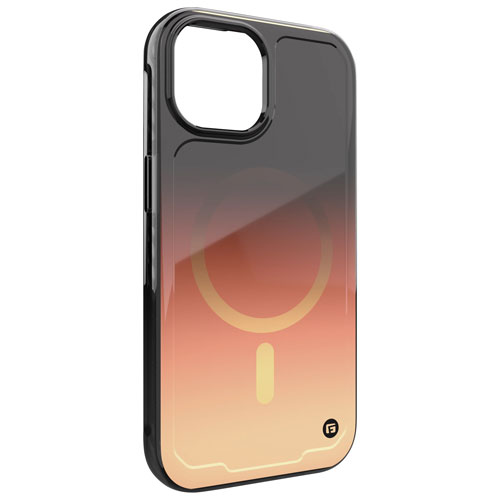 Clckr Onyx Fitted Hard Shell Case with MagSafe for iPhone 15 - Copper