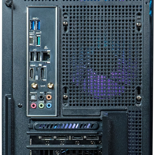 ViprTech Overlord 2.0 Wood Gaming PC - AMD Ryzen 7 5700X, RTX 5070 12GB, 32GB DDR4, 2TB SSD, 800W Gold, VR-Ready, Win 11, Desktop Computer Prebuilt,