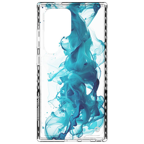 CLCKR Topaz Fitted Hard Shell Case for Galaxy S24 Ultra - Blue/Clear