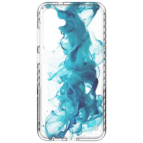 CLCKR Topaz Fitted Hard Shell Case for Galaxy S24+ (Plus) - Blue/Clear